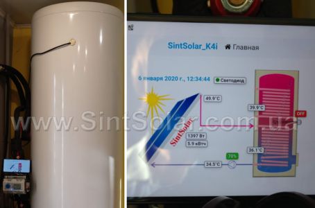 работа и мониторинг гелиосистемы SintSolar EI